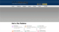 Desktop Screenshot of ffanow.org
